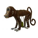 Beaded Monkey - 5 x 9 x 2.5