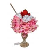 Strawberry Ice Cream Arrangement in Parfait Glass