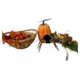 Assorted Fall/Halloween Decor Items