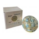 Seashell LED Glass Globe - 6" Round