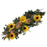 Handcrafted Sunflower Floral Arrangement - 53 x 21
