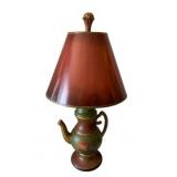 Tea Kettle Lamp - 22.5" Tall
