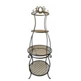 3 Tier Glass Display Shelf - 79 x 37