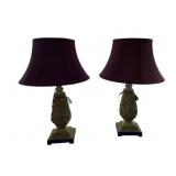 Pair of Lamps - 29"
