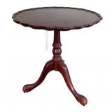 Chippendale Style Mahogany Pie-Crust top table