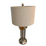Silver Lamp - 30" Tall