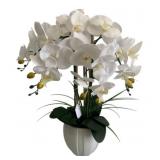 Artificial Orchid in planter - 22 x 16 x 16