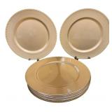 14 Gold Plates - 13 Inches Round