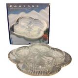 Contour Compartment Dish w/ Box - 14 Inches Round