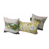 3 Climaweave Indoor/Outdoor Pillows - 16 x 8