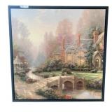 Framed Thomas Kincade Canvas Art