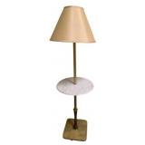 Vintage Marble Top Lamp Table - 53 x 15