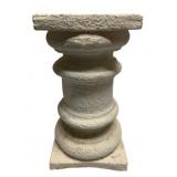 Pedestal (as is) 19 x 9.5 x 9.5