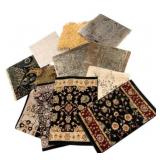 Assorted Rug Samples (12)