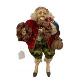Lam Lee Shakesperian Jester Doll - 16 Inches Tall