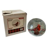 Cardinal Glass LED Globe - 6" Round