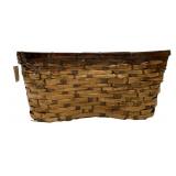 Woven Basket - 12 x 19.5 x 7.75