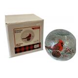 Cardinal Glass LED Globe - 6" Round