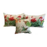 3 Climaweave Indoor/Outdoor Pillows - 11 x 17