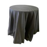 Table w/ Black Tablecloth - 30 x 30