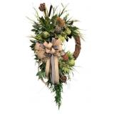Faux Floral Wreath - 53 x 25