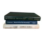 3 Assorted Books