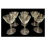 6 Champagne Glasses - 6"