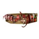 Box Lot of Assorted Holiday Ribbon