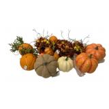 Assorted Pumpkins & Fall Decor