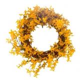 Faux Forsythia Vine Wreath - 25" Round