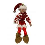 Collectible Holiday Posable Elf Doll - 16" Tall