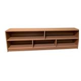 Painted Wood Shelf - 75.5 x 11.5 x 23