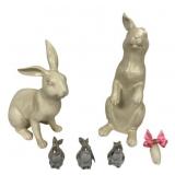 Assorted Bunnies - as is - broken ear