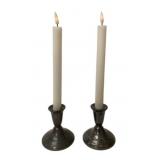 2 Weighted Sterling Silver Candlestick Holders