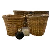 4 Baskets & Floral Diffuser