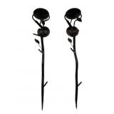 2 Bird Metal Sconces - 32" Tall