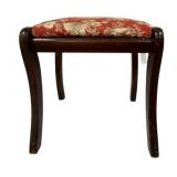 Upholstered Stool - 17.5 x 16.5  x 17.5