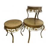 3 Accent Tables - 20.5 x 23.75