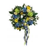 Handcrafted Spring Wreath - 36 x 27