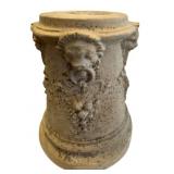Lion Head Pedestal - 18 x 15