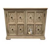 2 Door Bassett Cabinet w/ adjustable shelves
