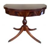 Vintage Federal Style Frame Card Game Table