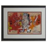 Untitled Warrior by J.M. Basquiat