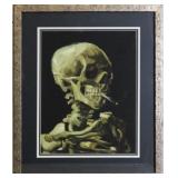 Skeleton Smoking Cigar Giclee by Vincent Van Gogh