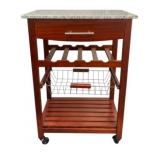 Kitchen Island w/ Granite Top