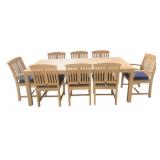 RST Brands 9pc Outdoor Table & Chairs w/ cushions