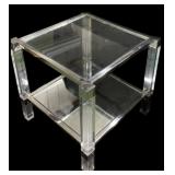 Acrylic Table - 24 x 24 x 24