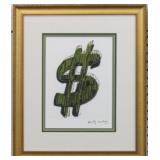 Dollar Sign by Andy Warhol