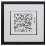 Party of Life Invitation by Keith Haring