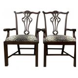 Pair Alden Home Devlin Arm Chairs